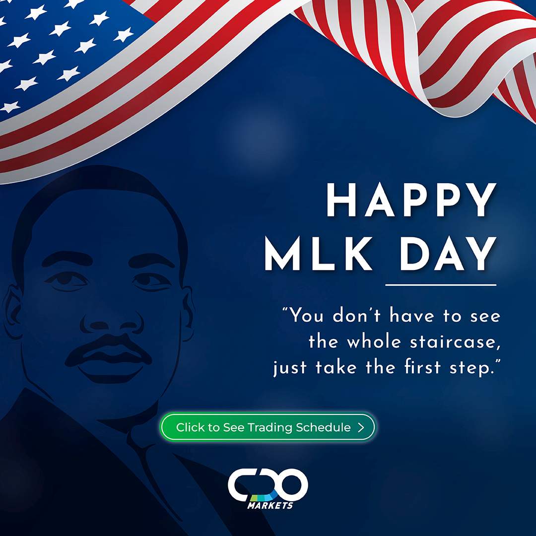 CDO Markets Martin Luther King Day Image